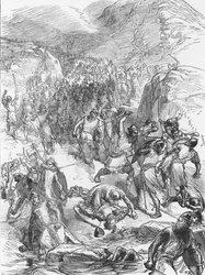 Die Niederlage der Engländer durch die Waliser bei Berwin